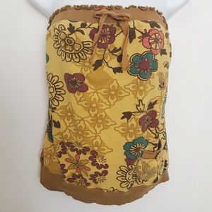 Vintage look Boho Hippie tube top